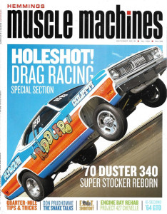 HEMMINGS MUSCLE MACHINES 2018 OCT - RIDDLER '70 DUSTER 340, 10-SEC '64 GTO